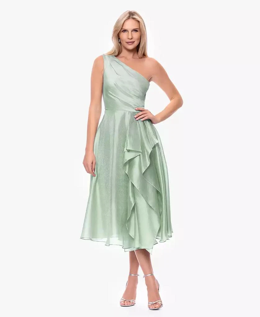 XSCAPE Women's Ruffled Sleeveless Scuba Fit & Flare Dress - Dresses & Skirts - Free Shipping - BeyondStyle XSCAPE Women's Ruffled Sleeveless Scuba Fit & Flare Dress - Dresses & Skirts - Free Shipping - BeyondStyle