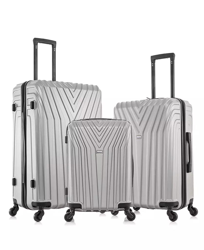 InUSA Vasty Lightweight Hardside Spinner Luggage Set, 3 piece