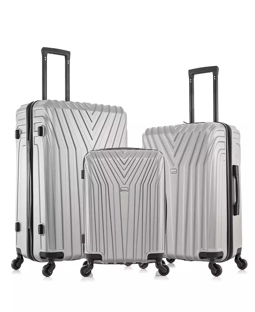 InUSA Vasty Lightweight Hardside Spinner Luggage Set, 3 piece 1