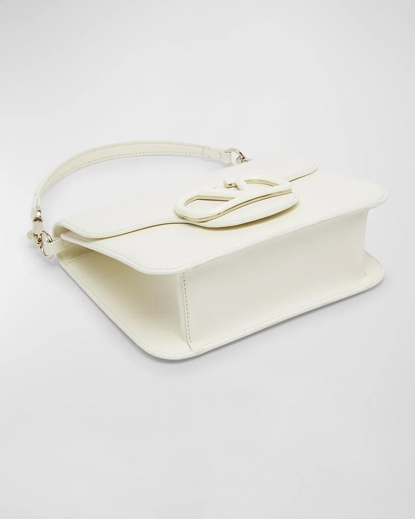 Valentino Loco VLOGO Flap Leather Shoulder Bag 7