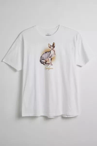 Urban Outfitters Sphynx Cat Graphic Tee 1