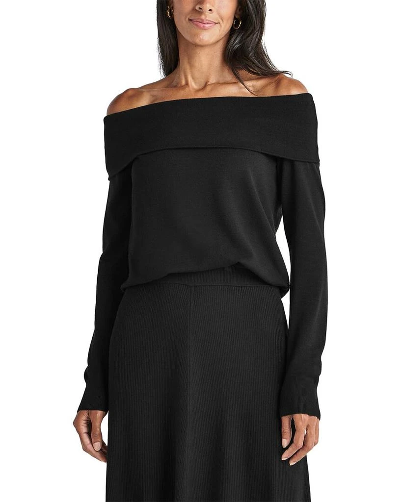 Splendid X Cn Off Shoulder Sweater 1