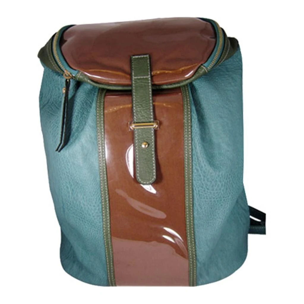 Aryana Shira1emr Junior Womens Emerald Top Flap Zipper Closure Shira Backpack