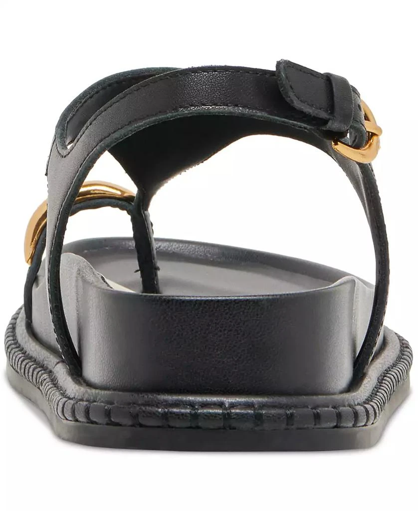 Dolce Vita Women's Stefan Toe Ring Thong Jewelry Footbed Flat Sandals 7