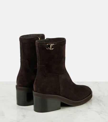 Jimmy Choo Yasmin 70 suede ankle boots 2