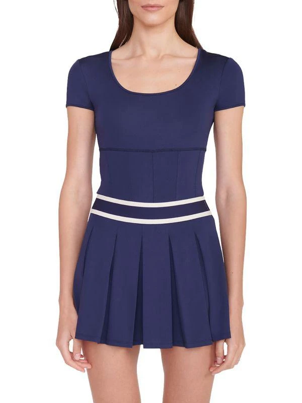 Staud STAUD COURT Replay Scoop Neck Sport Top 1