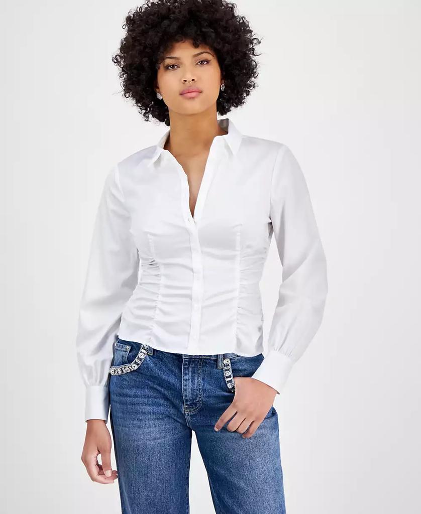 guess blouses at macy's