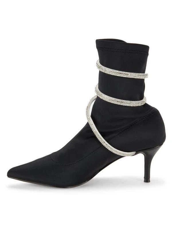 Charles David Ajay 66MM Embellished Stiletto Heel Booties 4