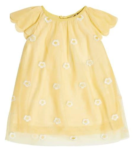 Stella Mccartney Kids Girls Pastel Daisy Tulle Dress Girls Infant 3 month Yellow Cotton By Childrensalon Stella Mccartney Kids Girls Pastel Daisy Tulle Dress Girls Infant 3 month Yellow Cotton By Childrensalon