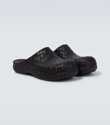 Bottega Veneta Intrecciato rubber slippers 5