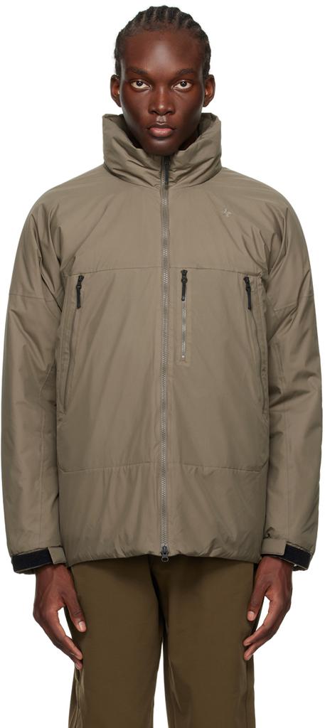 Goldwin Taupe Puffy Jacket