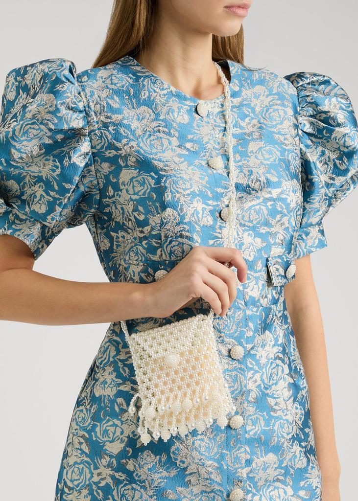 【英国発Sister Jane】Bessie beaded faux pearl cross-body bag Sister Jane Bessie beaded faux pearl cross-body bag