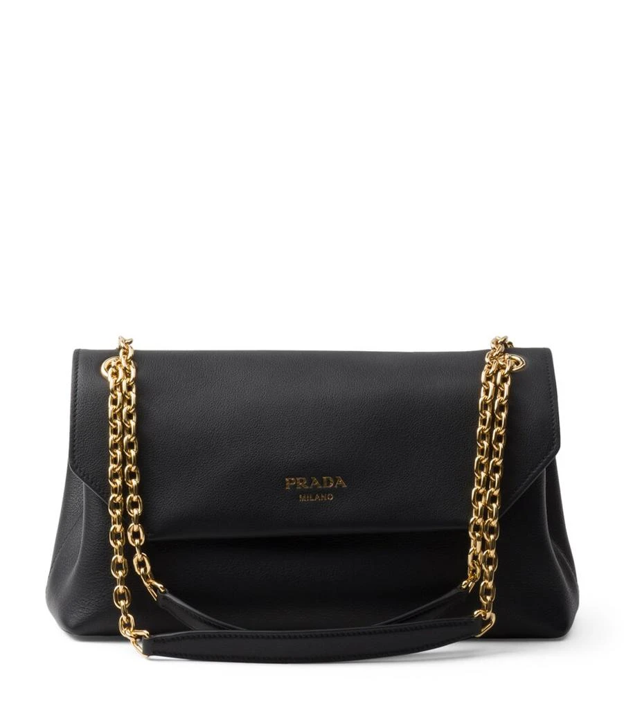 Prada Medium Leather Shoulder Bag 1