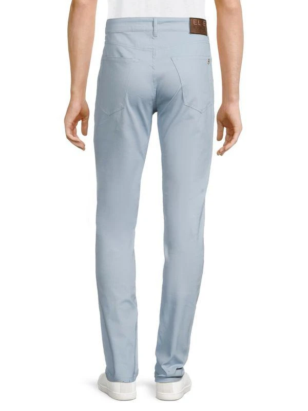 Elie Balleh Flat Front Twill Pants 2