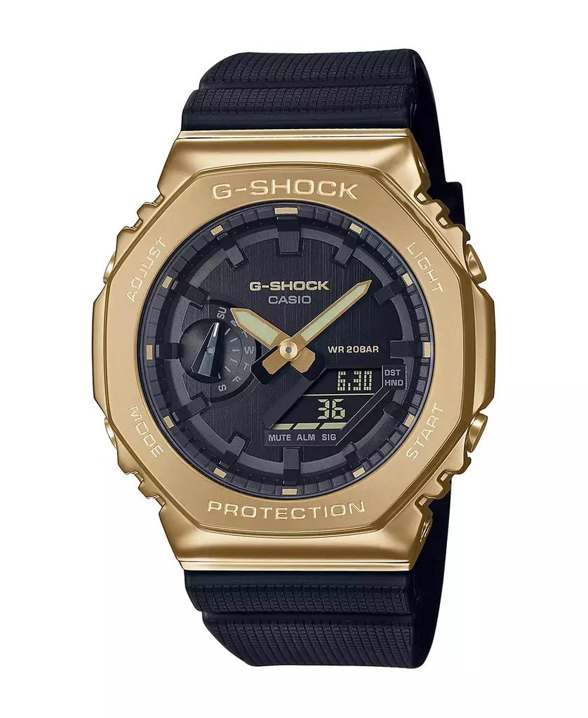 G-Shock Men's Black Resin Strap Watch 44.4mm GM2100G-1A9 1