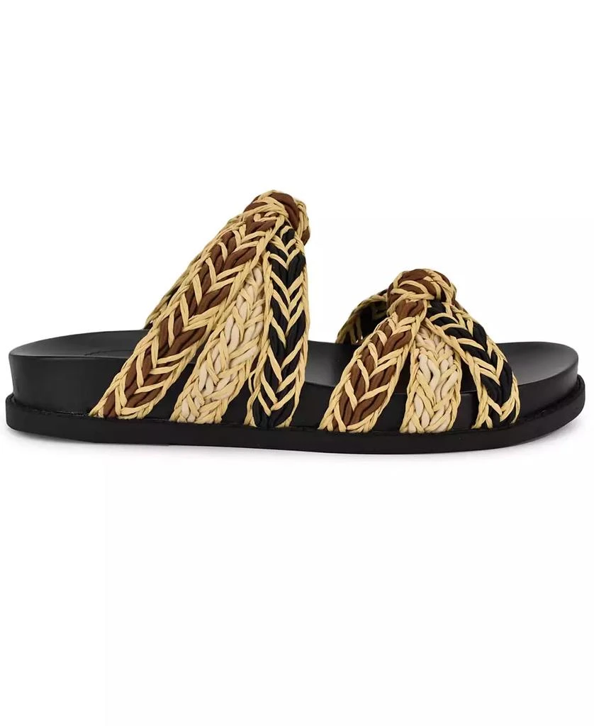 Nine West Women's Gilma Woven Flat Slip-On Sandals 2