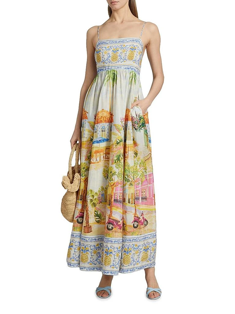 Farm Rio Aracati Printed Maxi Dress 3