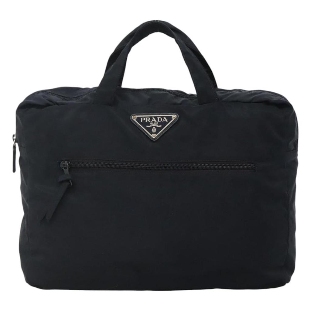 Prada Tessuto Synthetic Briefcase Bag (Pre-Owned)
