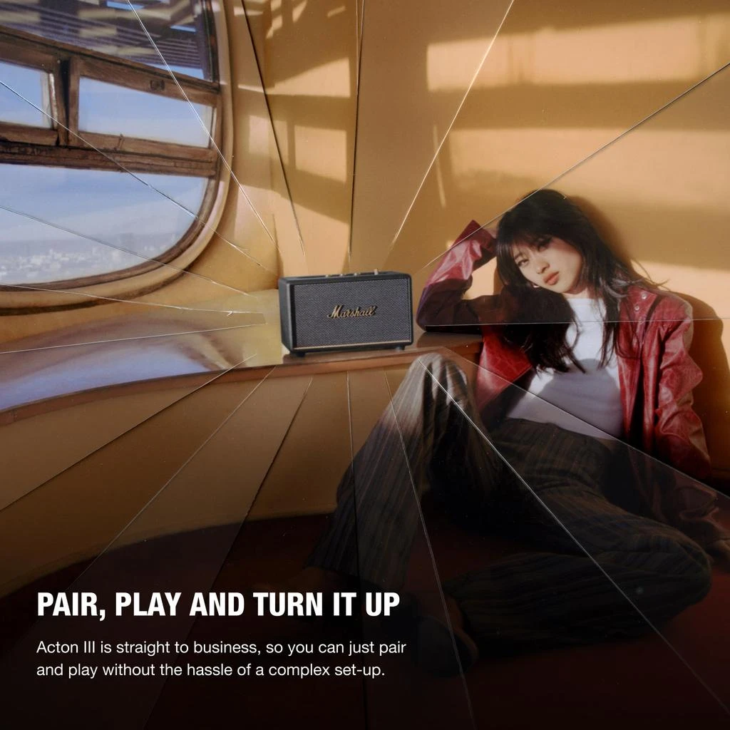 Marshall Marshall Acton III Bluetooth Home Speaker, Black 3