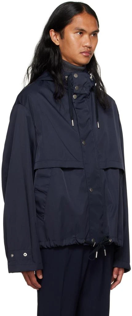 AMI Paris Navy Short Jacket 2