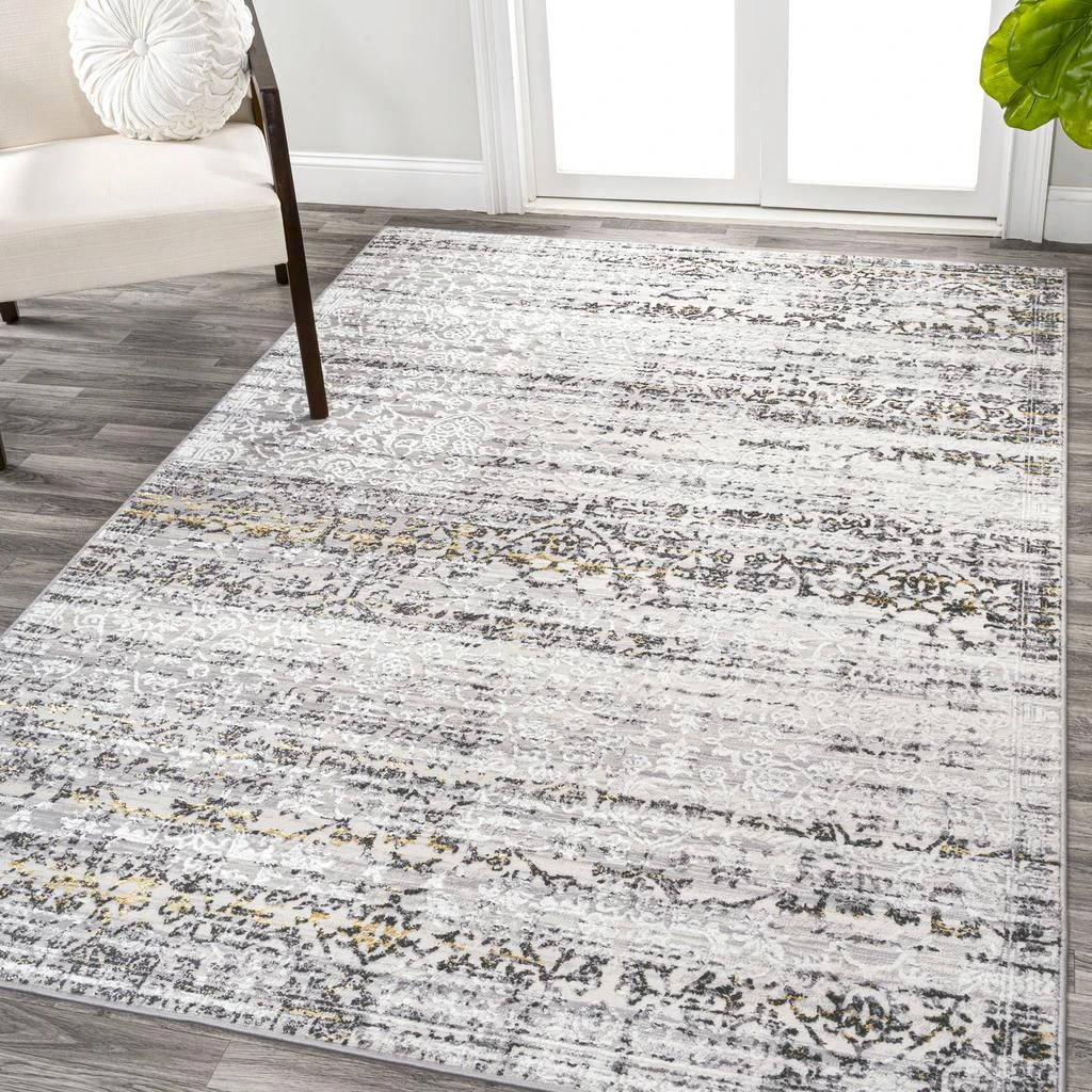 JONATHAN Y Tidal Modern Strie' Area Rug 8