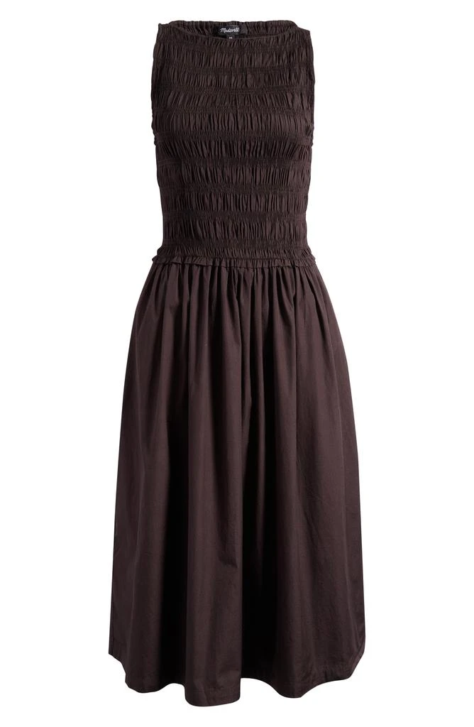 Madewell The Melody Smocked Midi Dress 6
