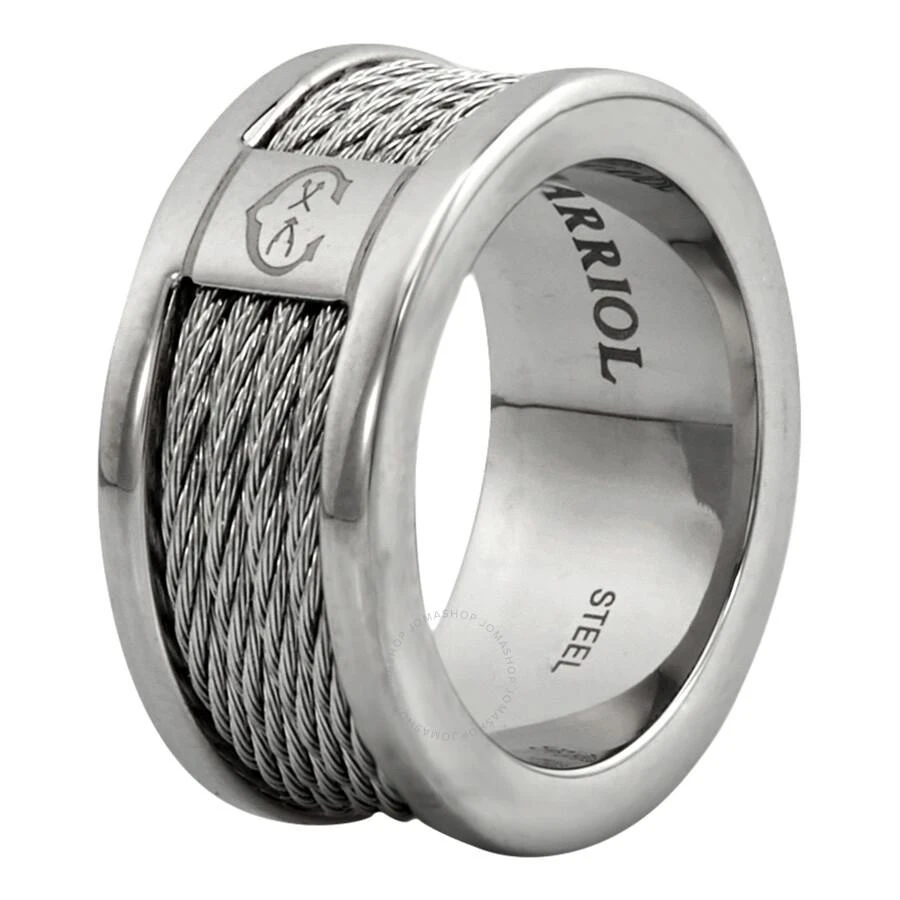 Charriol Stainless Steel Forever Ring 3