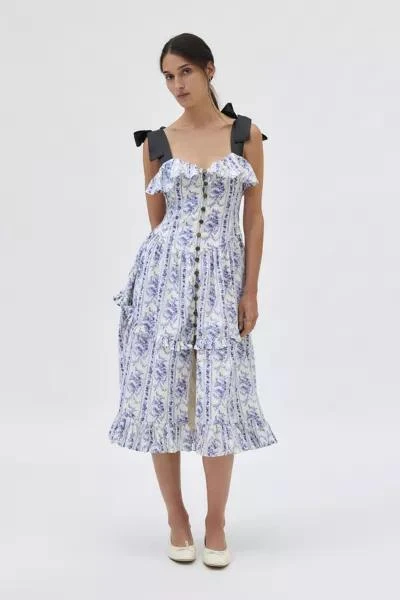 Kimchi Blue Kimchi Blue Kristin Button Front Drop Waist Midi Dress 3