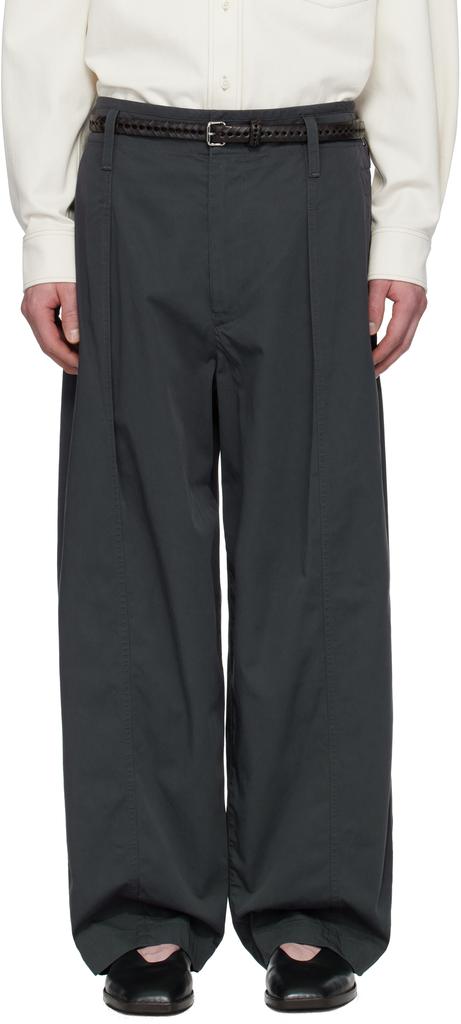Lemaire Lemaire Belted Pleated Pants - Clothing - Free
