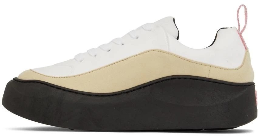 Carne Bollente White & Beige Classic Sneakers 3