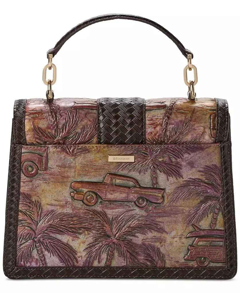 Brahmin Hallie Copa Cabana Small Leather Satchel 2