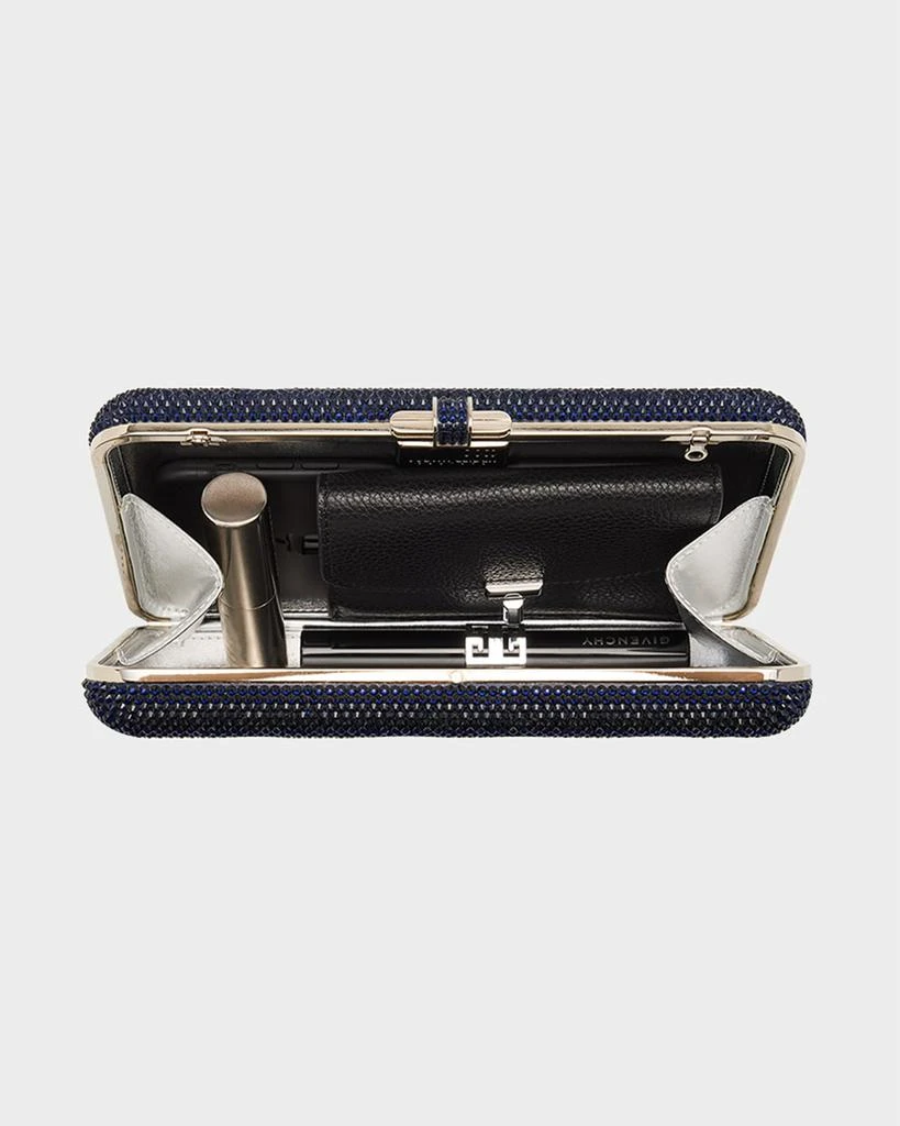 Judith Leiber Slim Slide Crystal Evening Clutch Bag 7