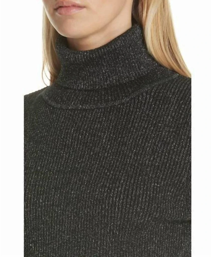 Robert Rodriguez Robert Rodriguez - Lurex Rib Knit Turtleneck Sweater 4