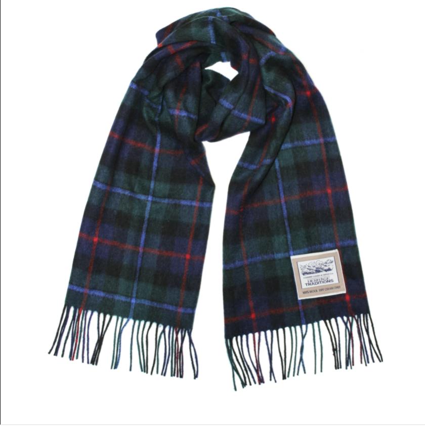 Heritage Heritage Traditions - 100% Wool Campbell of Cawdor Tartan Scarf