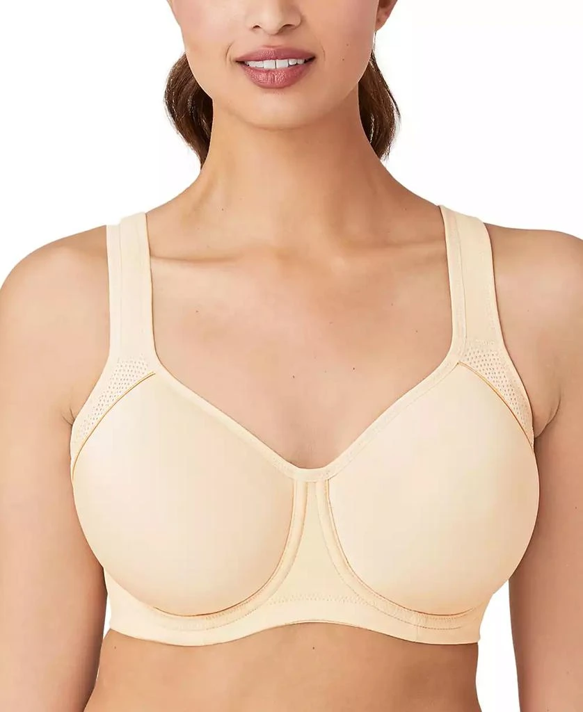 Wacoal Women's Contrast Trim Contour Sport Bra 853302 2