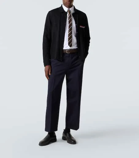 Thom Browne RWB Stripe virgin wool cardigan 2