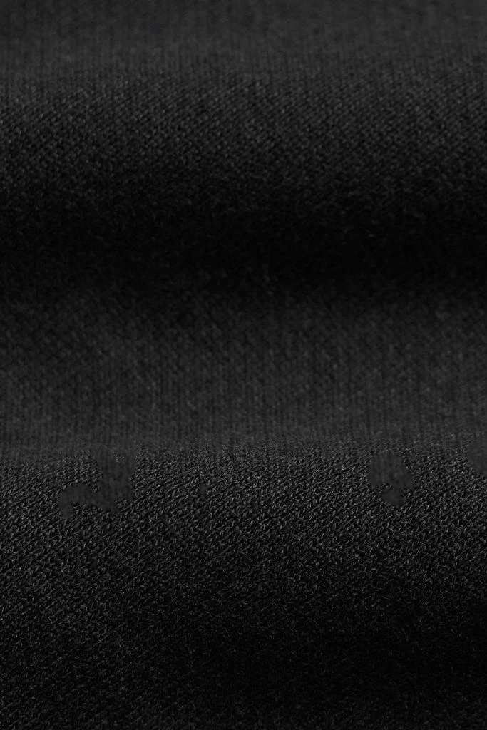 Alo Cropped Barre Shoulder Coverup - Black 5