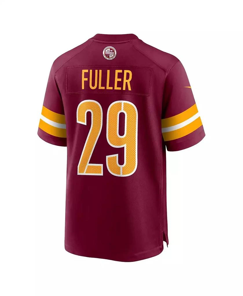 NIKE Men's Kendall Fuller Burgundy Washington Commanders Game Jersey 4