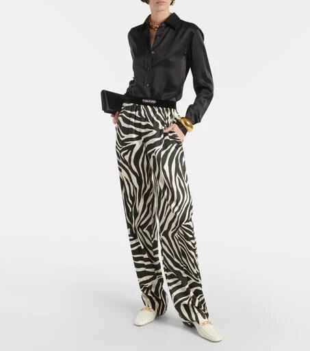 Tom Ford Whitney croc-effect leather mules 2