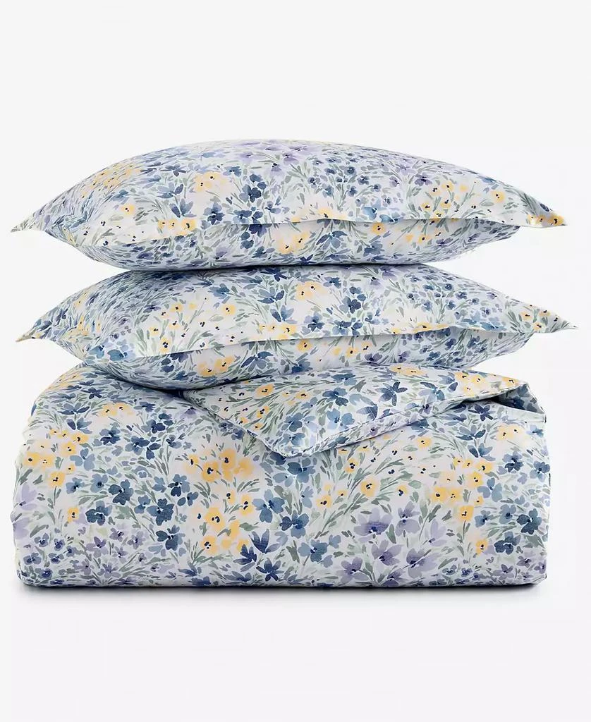 Charter Club Meadow Floral 3-Pc. Duvet Cover Set 6