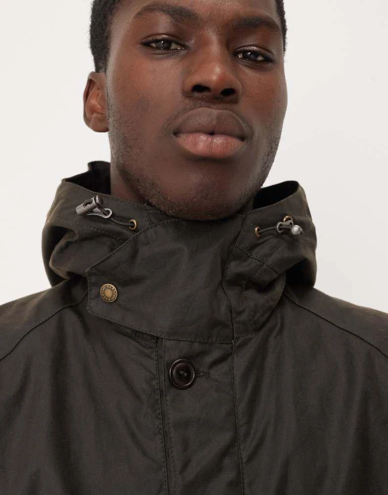 Barbour Barbour Re-engineered Endurance mountain wax parka in olive green 3