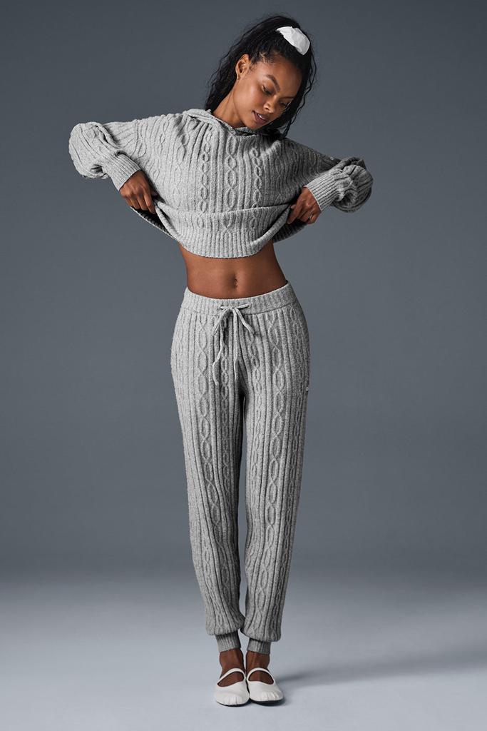 【Alo Yoga】Cable Knit Winter Bliss Pant Alo Yoga】Cable Knit Winter Bliss Pant