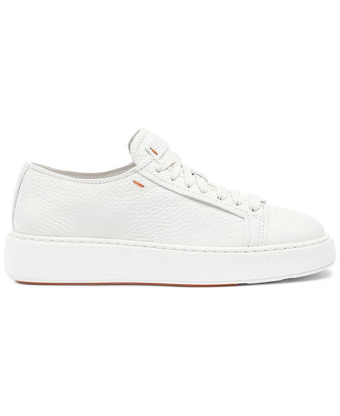 Santoni Women's Anginal Tumbled Leather Sneaker 1