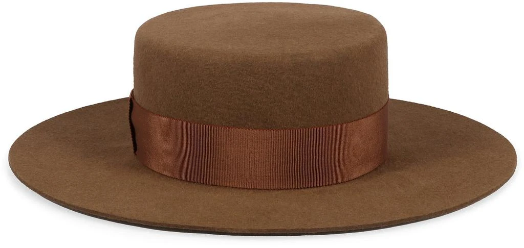 RUSLAN BAGINSKIY Ruslan Baginskiy Canotier Felt Hat 3