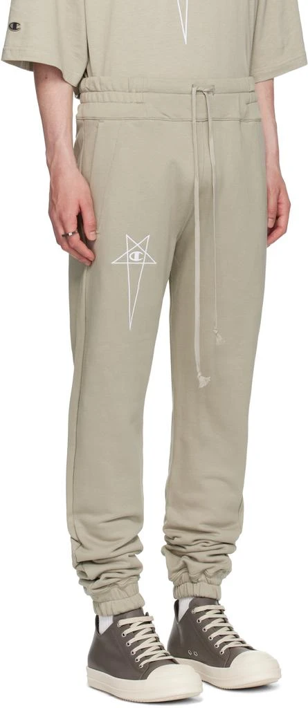 Rick Owens Off-White Champion Edition Joggers Sweatpants 2