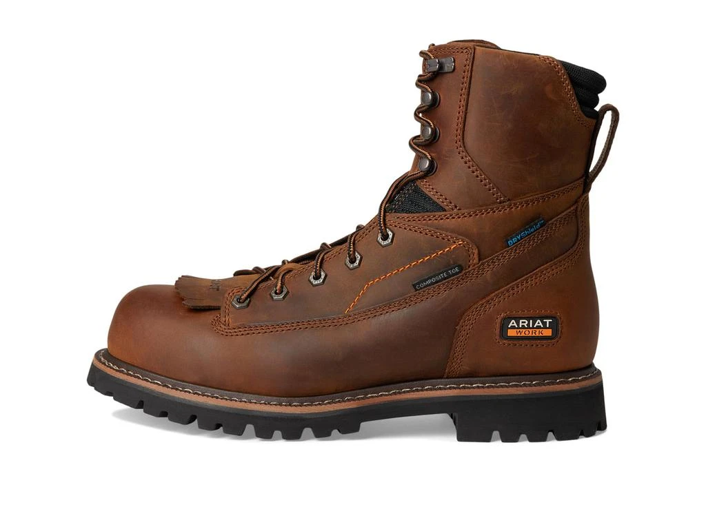Ariat Longview Shock Shield 8" Waterproof Composite Toe Work Boots 4