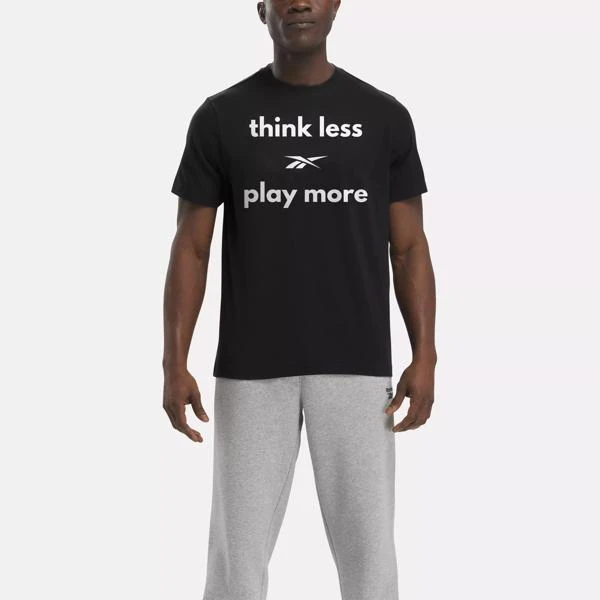 Reebok Think Less Play More T-Shirt 1