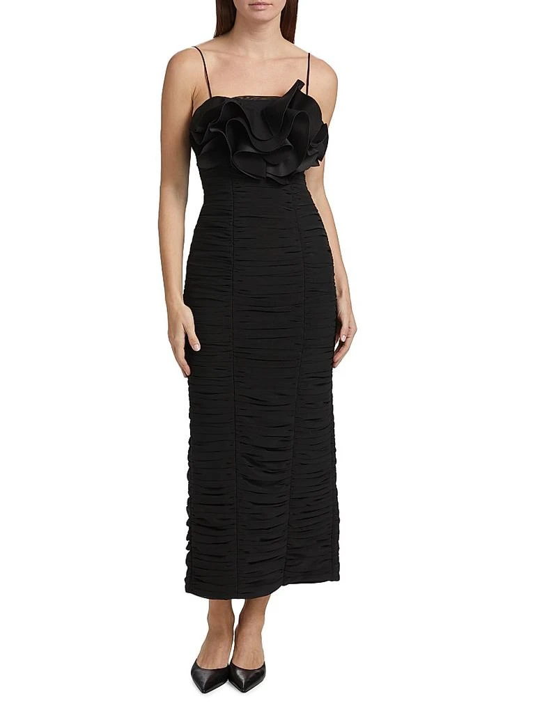 Acler Walsworth Ruched Midi Dress 3