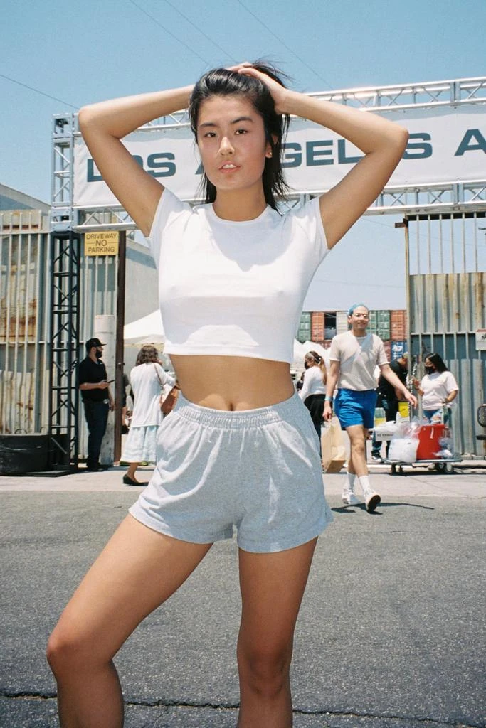 Los Angeles Apparel 1214GD - Heavy Jersey Garment Dye Short Shorts 41