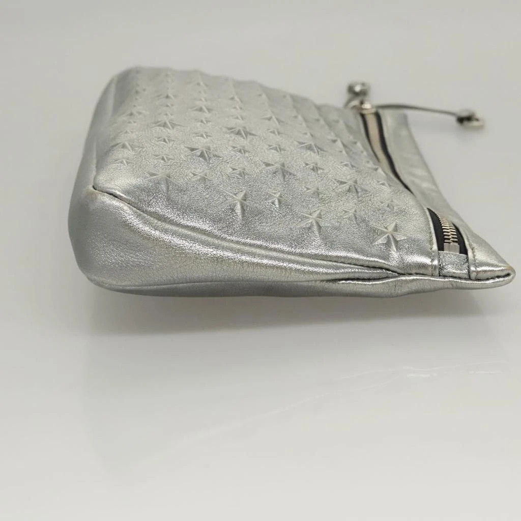 Jimmy Choo Star Studs Leather Clutch Bag (Pre-Owned) 3